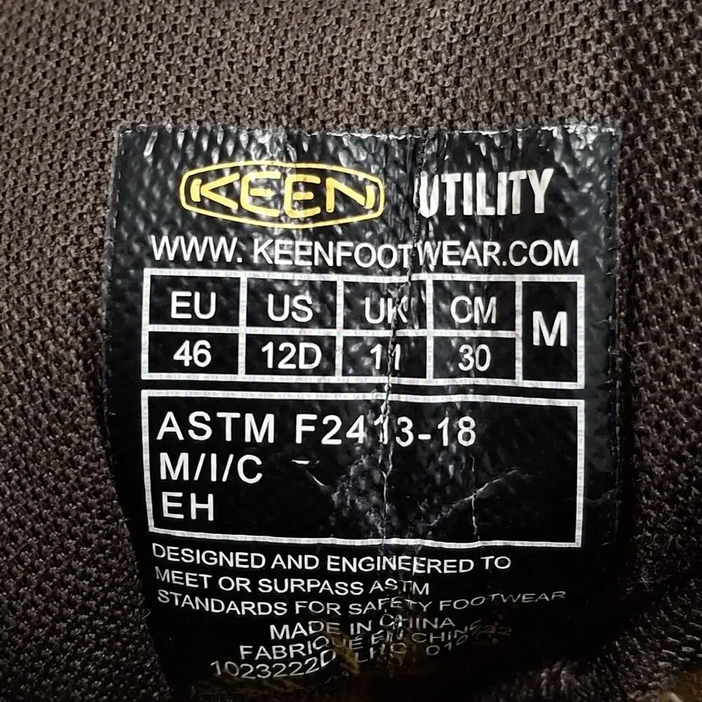 Keen men size